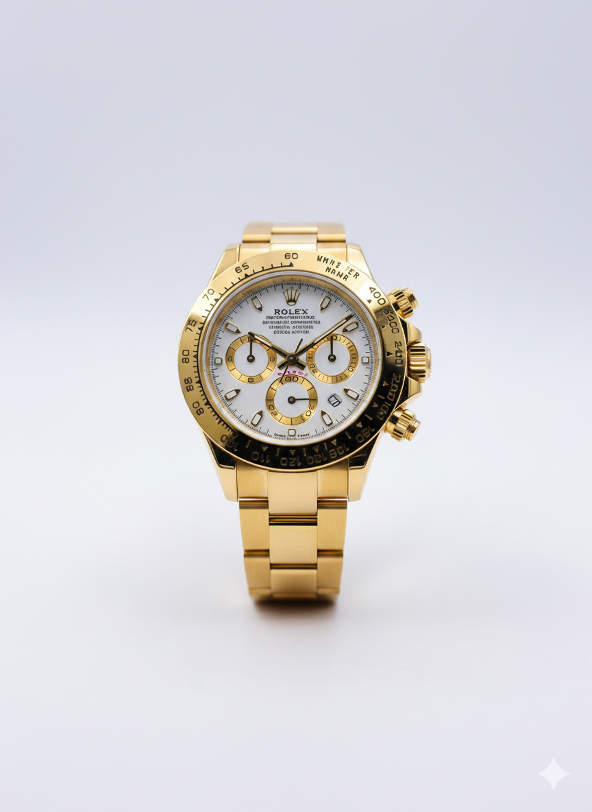 Dial Chronograph Watch – 39mm | Gold Stainless Steel | Sapphire Glass0020
