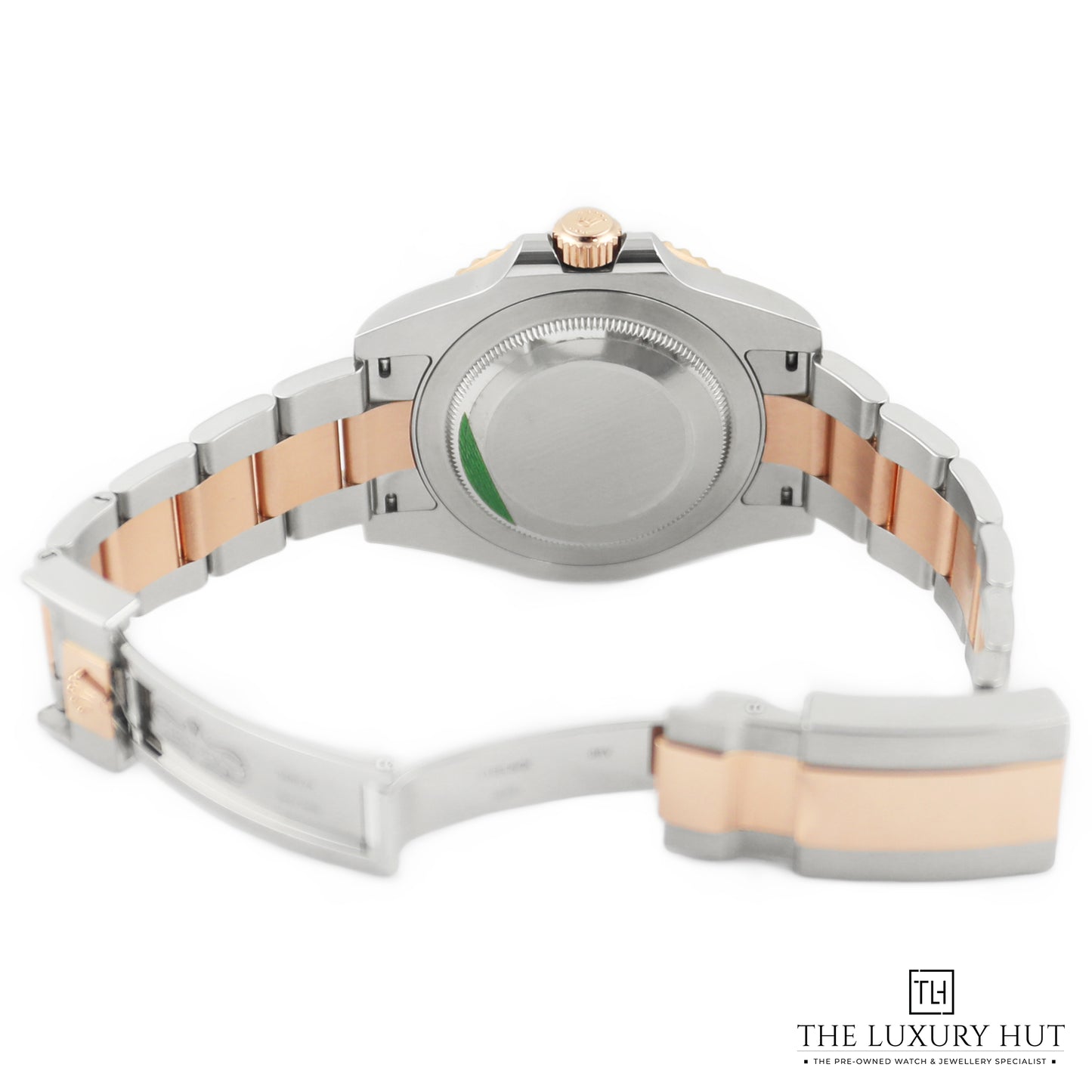 Inspired GMT-Master II Watch for Men | Two-Tone Silver & Gold | Black Dial 0046