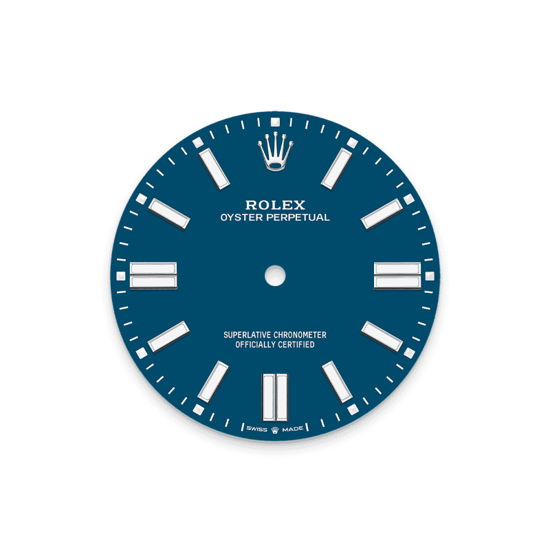 Oyster Perpetual Blue Dial Automatic Stainless Steel Watch 0094