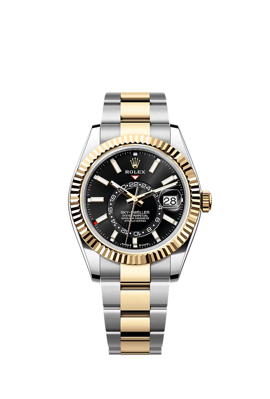 Oyster Perpetual Sky-Dweller | Oystersteel & Yellow Gold | Bright