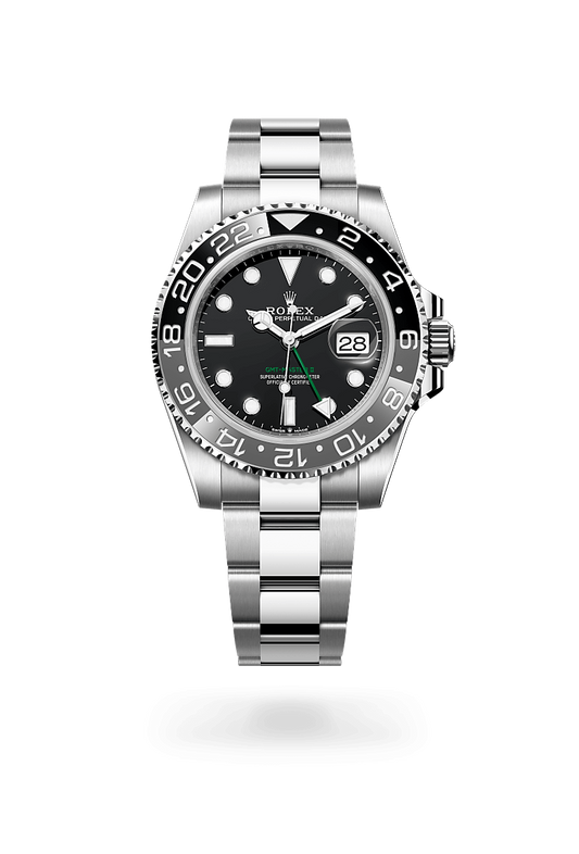 GMT-Master II Black Dial | Stainless Steel 40mm Watch 0050