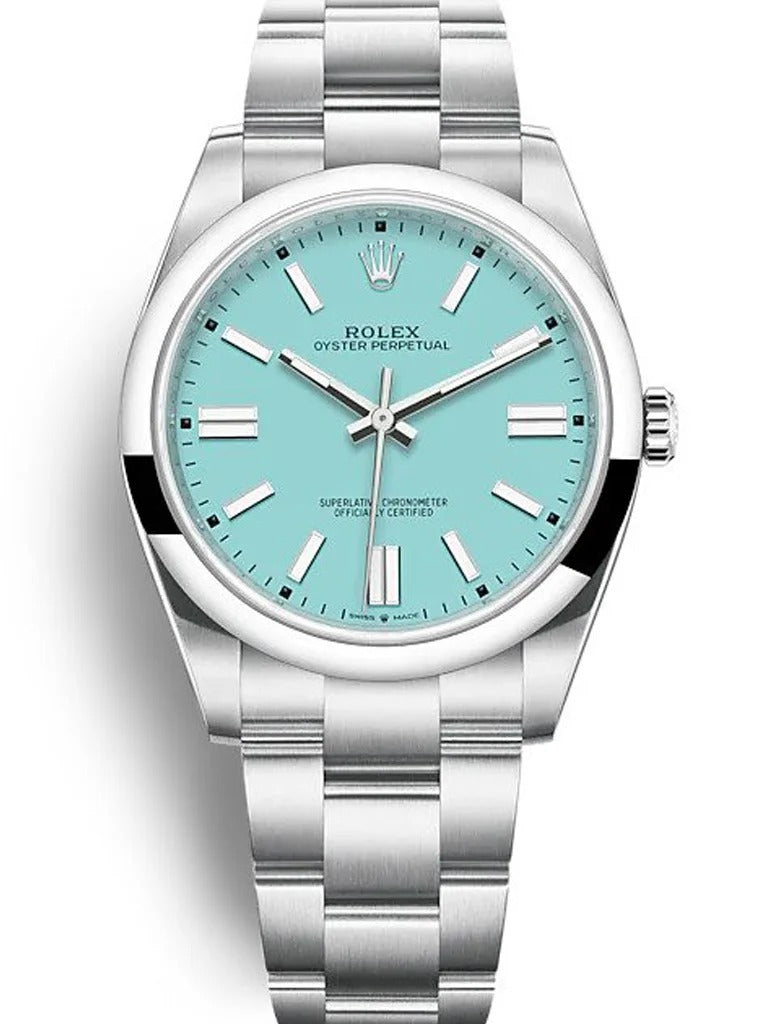 Inspired Oyster Perpetual | Tiffany Blue Dial – 41mm Stainless Steel 0098