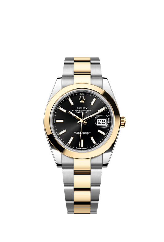 Datejust 41mm | Oystersteel & Yellow Gold | Slate Dial | Oyster Bracelet
