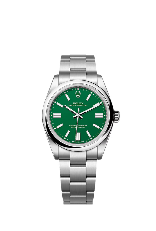Oyster Perpetual 41mm | Green Dial | Oyster Bracelet