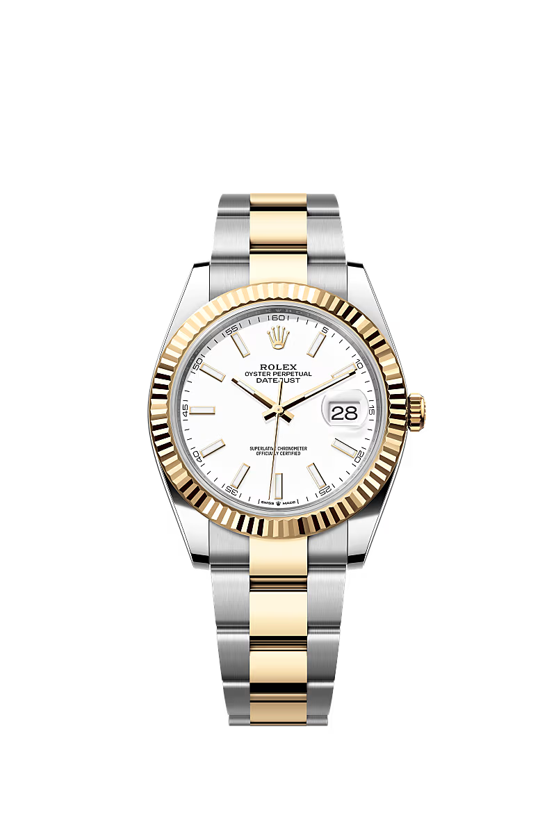 Datejust 41mm | Oystersteel & Yellow Gold | Silver Dial | Oyster Bracelet