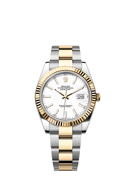 Datejust 41mm | Oystersteel & Yellow Gold | Silver Dial | Oyster Bracelet