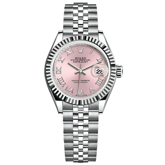 Datejust Pink Elegance – Full Silver Luxury Edition 0086