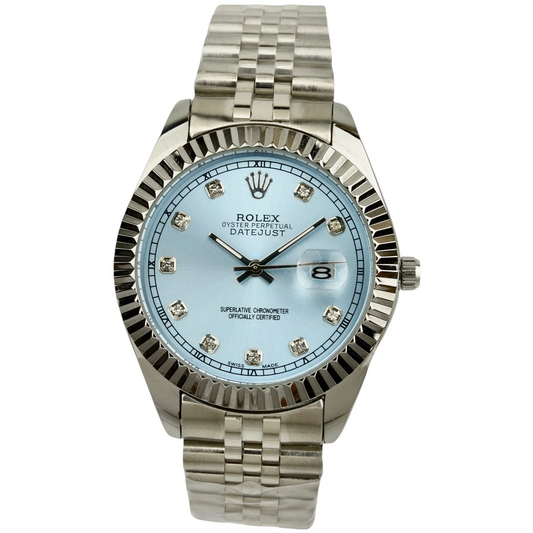 Datejust 41mm | Stainless Steel | Ice Blue Diamond Dial | Jubilee Bracelet