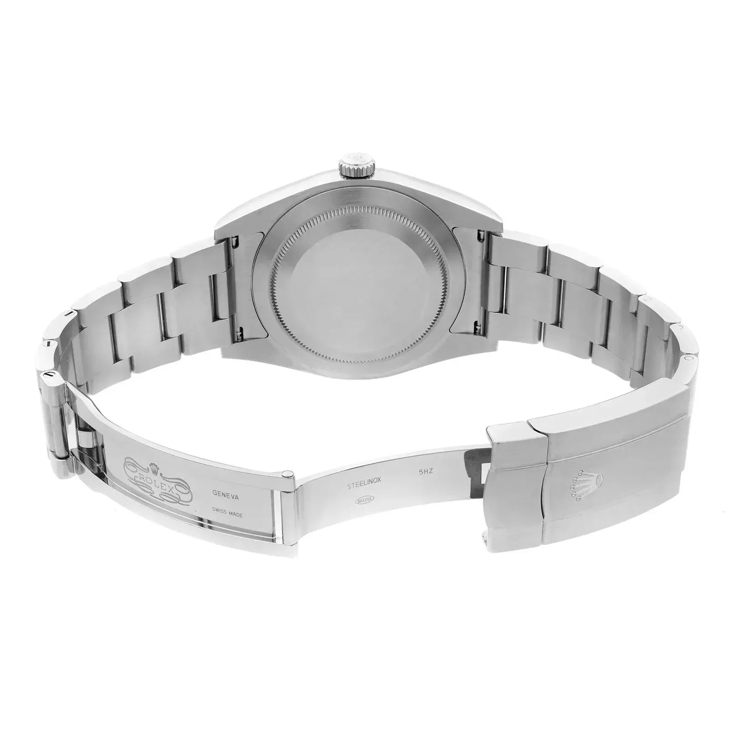 Inspired Oyster Perpetual | Black Dial – Stainless Steel Men’s Watch 0095