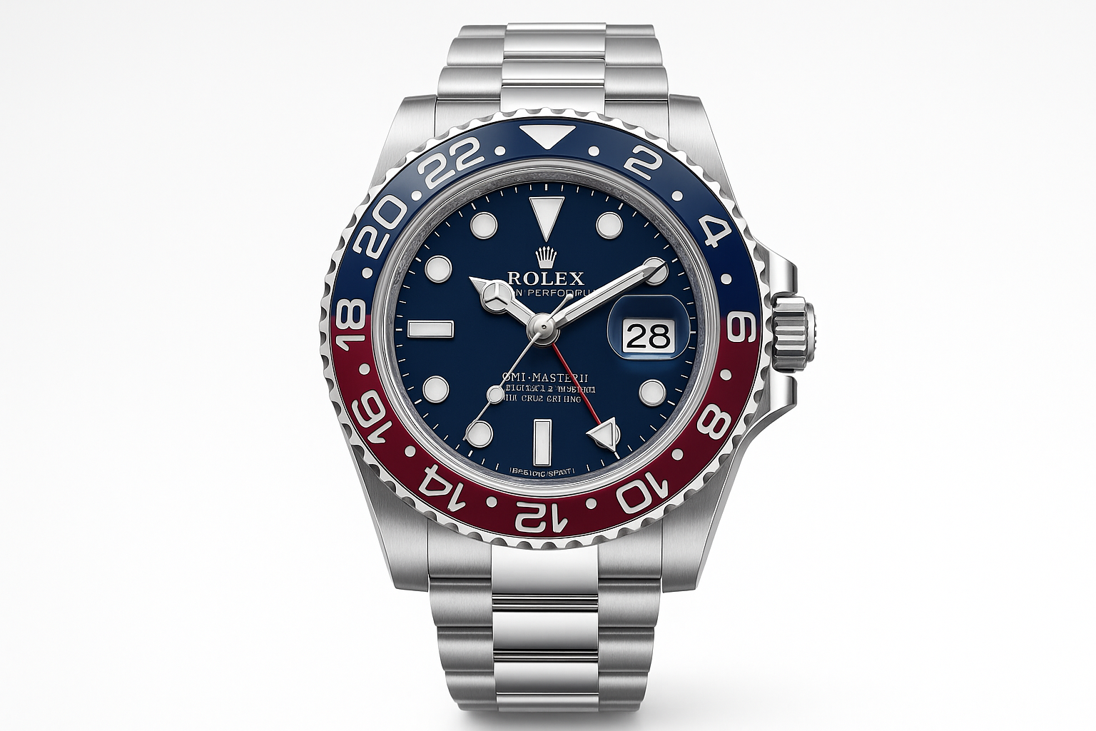 Rolex GMT-Master II 126710BLRO (Oystersteel, Red & Blue Ceramic Bezel, blue Dial "Pepsi"