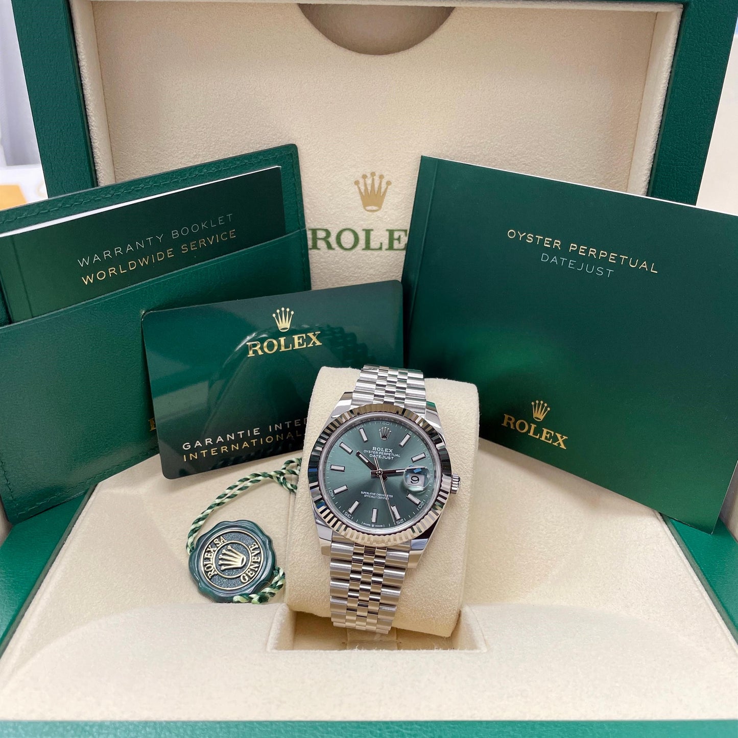 Rolex Datejust 42 Blue Dial Men's Watch