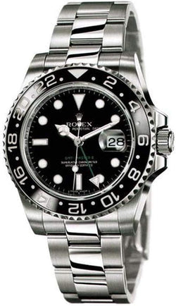 GMT-Master II Black Dial | Stainless Steel 40mm Watch 0050