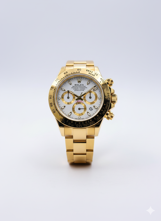 Dial Chronograph Watch – 39mm | Gold Stainless Steel | Sapphire Glass0020
