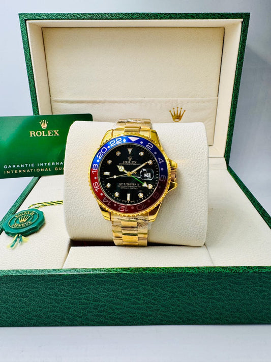 Inspired GMT-Master II Pepsi Oystersteel Men's Luxury Watch 0045