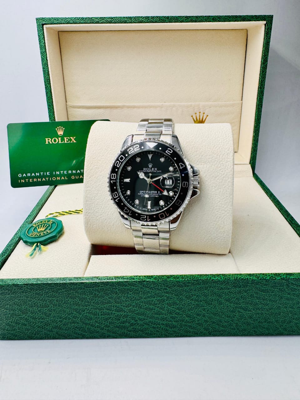 GMT-Master II Black Dial | Stainless Steel 40mm Watch 0050