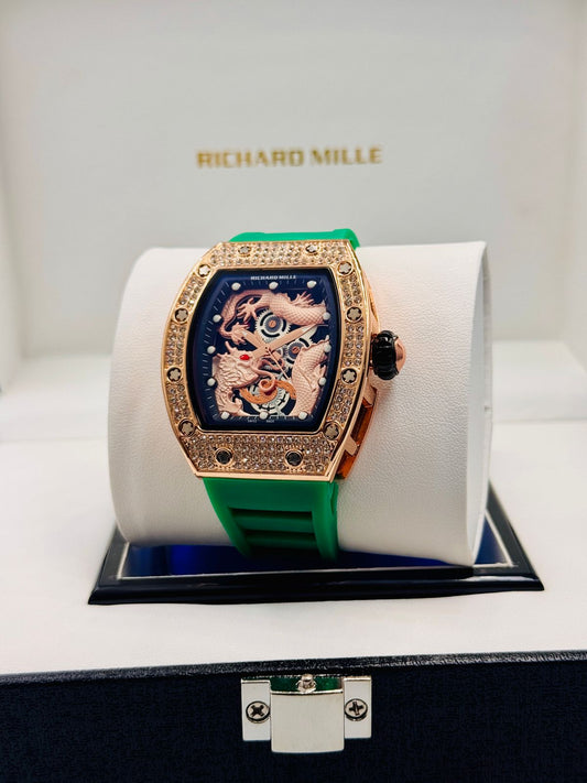 Richard Mille Dragon Skeleton | Emerald Blaze Edition 0076