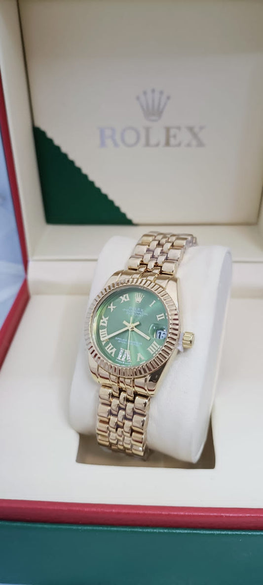 Datejust Green Dial – Royal Gold Edition 0089
