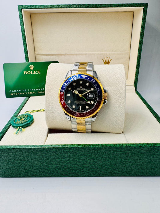 GMT-Master II Pepsi Bezel | Two-Tone 40mm Luxury Watch 0049