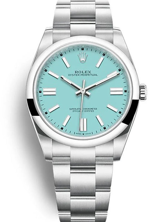 Inspired Oyster Perpetual | Tiffany Blue Dial – 41mm Stainless Steel 0098