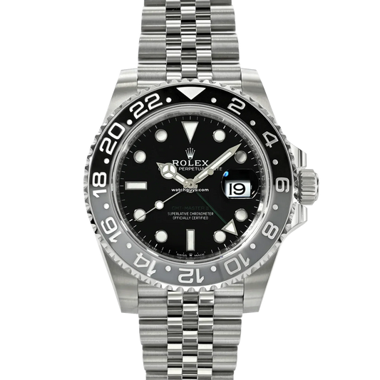 Inspired GMT-Master II “Bruce Wayne” Edition | 43mm Quartz | Black & Blue Bezel | Full Black Finish 0057