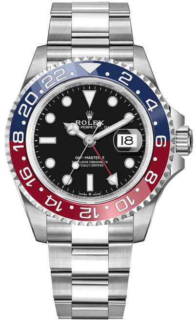 Inspired GMT-Master II Pepsi Oystersteel Men's Luxury Watch 0045