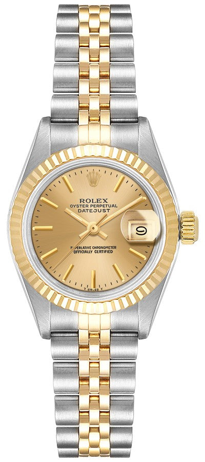 Rolex Datejust 36 Black Index Dial Yellow Gold & Stainless Steel Men & Women