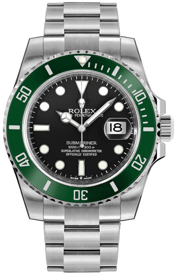 Rolex Submariner Date Starbucks Oystersteel 41mm Men's Watch