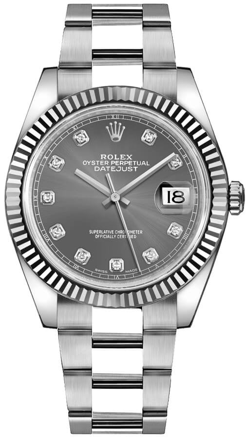 Rolex Lady-Datejust 28 Fluted Bezel Women's Watch