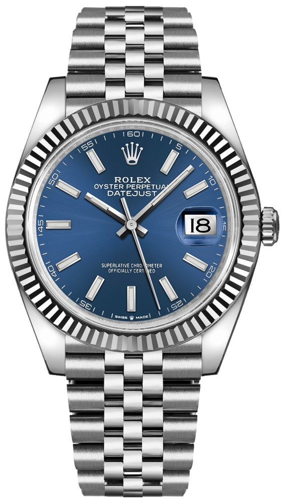 Rolex Datejust 41 Blue Dial Men's Watch