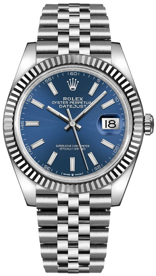 Rolex Datejust 41 Blue Dial Men's Watch