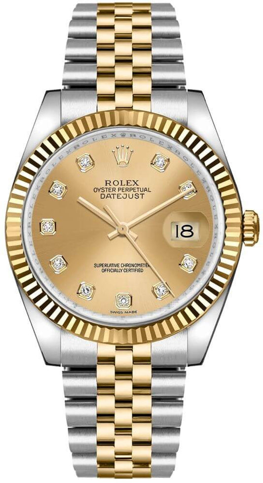 Rolex Datejust 36 Jubilee Bracelet Steel & Gold Watch