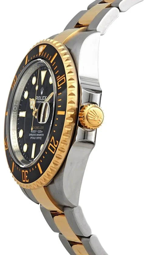 Rolex Black Dial Oyster Bracelet Men's Watch