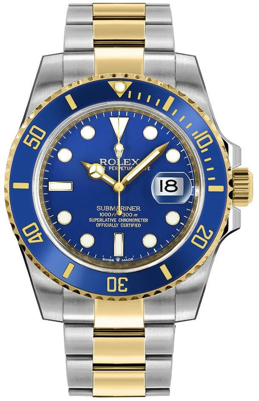 Rolex Submariner Date Steel & Yellow Gold Men's Watch