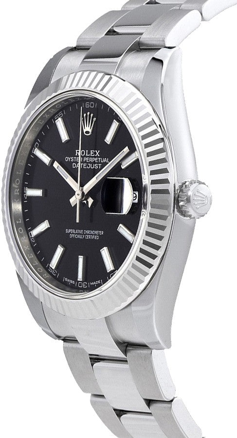 Rolex Datejust 41 Black Dial Oyster Bracelet Men's Watch